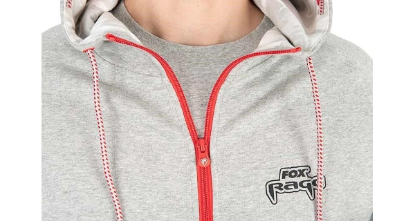FOX RAGE - Mikina Voyager Hoody svetlo šedá veľ. M