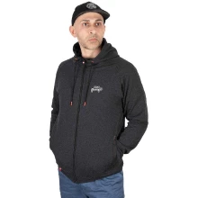 FOX RAGE - Mikina Voyager Hoody tmavo šedá veľ. M