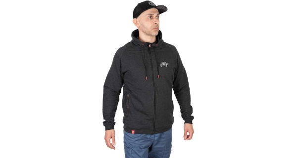 FOX RAGE - Mikina Voyager Hoody tmavo šedá veľ. XL