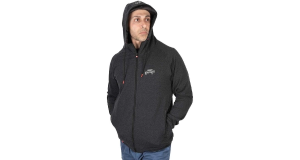 FOX RAGE - Mikina Voyager Hoody tmavo šedá veľ. XL