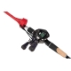 FOX RAGE - Návlek Rod Shield Spin Casting 141 cm Červený