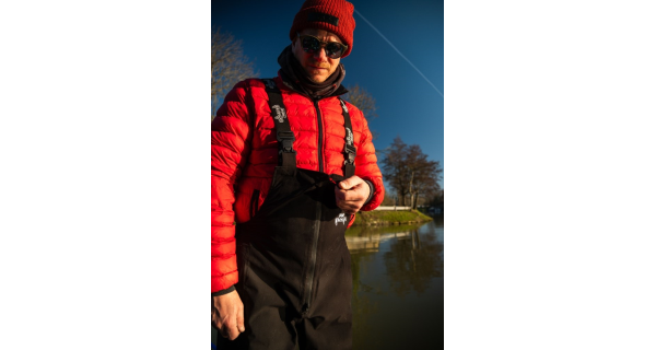 FOX RAGE - Oblek RageWear Rainsuit Salopettes Jacket veľ. S