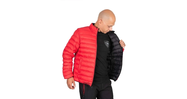 FOX RAGE - Obojstranná bunda Pre Series Reversible Lightweight Quilted Jacked veľ. L