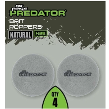 FOX RAGE - Penové boilie Bait Poppers Natural XL 4 ks