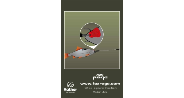 FOX RAGE - Plutvičky Bait Fins Red 25 ks