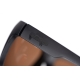 FOX RAGE - Polarizačné okuliare Matt Black Wrap Brown Lens