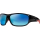 FOX RAGE - Polarizačné okuliare Shield Wraps Brown Lense Mirror Blue