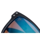FOX RAGE - Polarizačné okuliare Transparent Black Brown Lens Mirror Blue