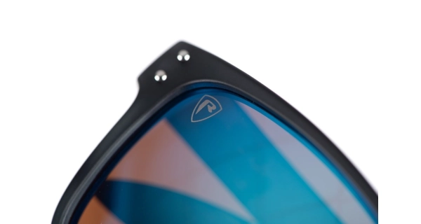 FOX RAGE - Polarizačné okuliare Transparent Black Brown Lens Mirror Blue