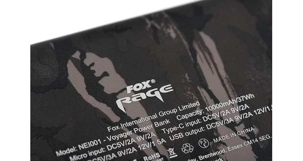 FOX RAGE - Power Bank Power Bank Camo 10K mAh