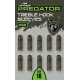 FOX RAGE - Prevleky na trojháčiky Camo Treble Hook Sleeves Medium 10 ks