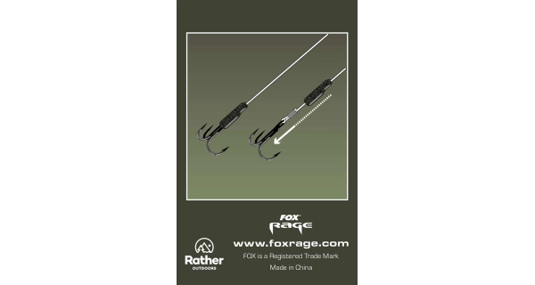 FOX RAGE - Prevleky na trojháčiky Camo Treble Hook Sleeves Medium 10 ks