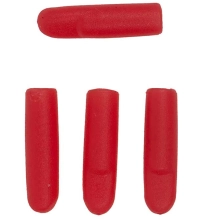 FOX RAGE - Prevleky Red Treble Hook Sleeves Medium 10 ks