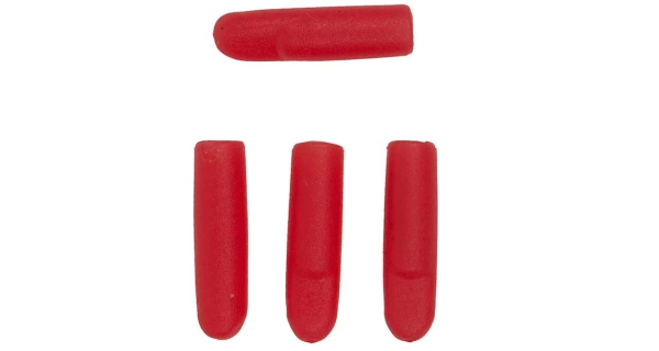 FOX RAGE - Prevleky Red Treble Hook Sleeves Medium 10 ks