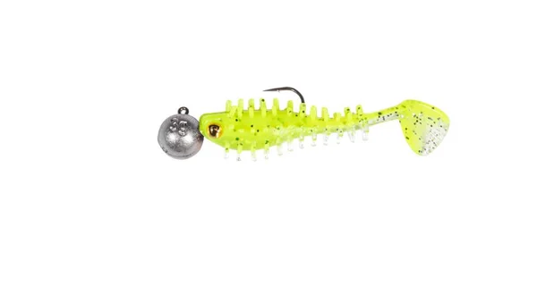 FOX RAGE - Set gumových nástrah UV Micro Spikey Mixed Colour Loaded Lure Pack 4 cm 4 ks