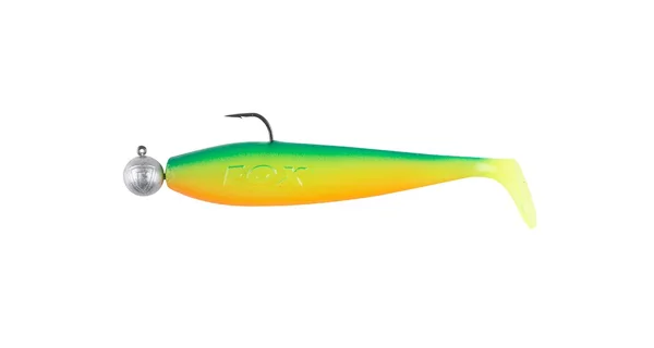 FOX RAGE - Set gumových nástrah Zander Pro Shad Loaded Mixed UV Colour Pack veľ. 4/0 10 g 10 cm 4 ks