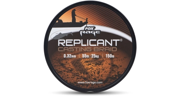 FOX RAGE - Splietaná šnúra Replicant Cast Braid 0,32 mm 55 lb 150 m
