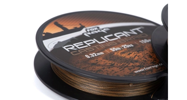 FOX RAGE - Splietaná šnúra Replicant Cast Braid 0,32 mm 55 lb 150 m