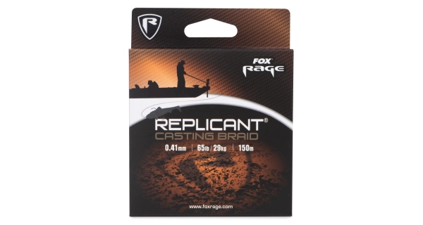 FOX RAGE - Splietaná šnúra Replicant Cast Braid 0,41 mm 65 lb 150 m