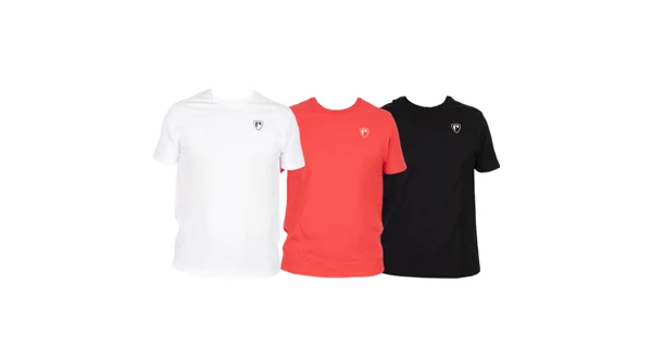 FOX RAGE - Tričká 3 Pack Black, Red and White T-Shirts veľ. XL
