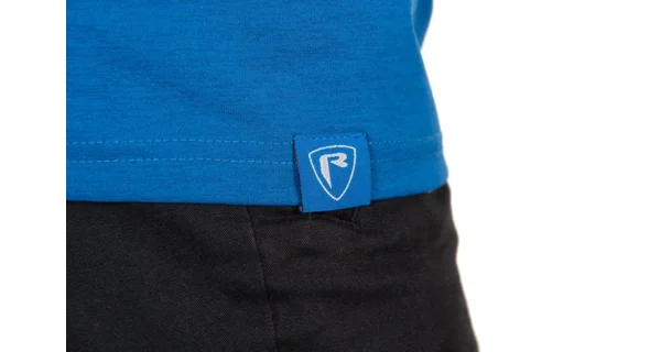 FOX RAGE - Tričko s dlhým rukávom a kapucňou Blue Hooded T veľ. M