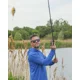 FOX RAGE - Tričko s dlhým rukávom a kapucňou Blue Hooded T veľ. M