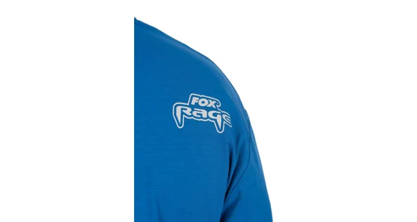 FOX RAGE - Tričko s dlhým rukávom a kapucňou Blue Hooded T veľ. XL