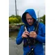 FOX RAGE - Tričko s dlhým rukávom a kapucňou Blue Hooded T veľ. XL