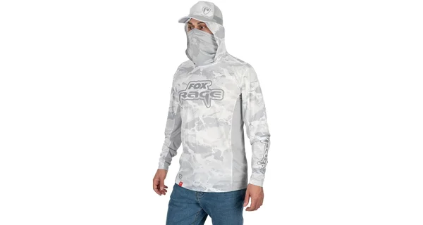FOX RAGE - Tričko UV Performance Hooded Top vel. XL