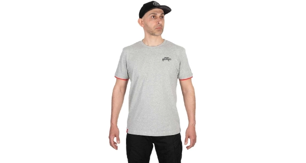 FOX RAGE - Tričko Voyager Tee Light Grey veľ. M