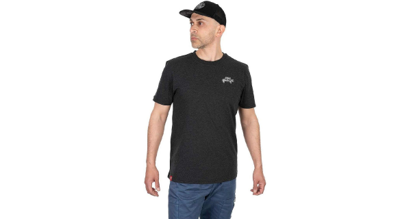 FOX RAGE - Tričko Voyager Tee tmavo šedé veľ. S