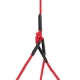 FOX RAGE - Vrhacia sieť Street Fighter Drop Net 80 cm
