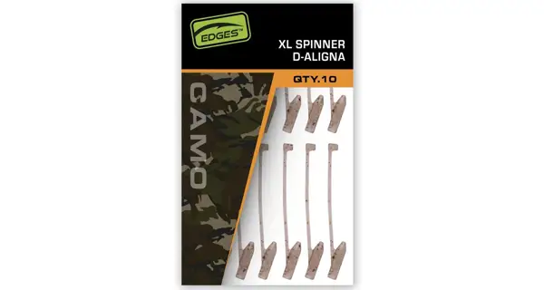 FOX - Rovnátka Edges Camo Spinner D-Aligna XL 10 ks
