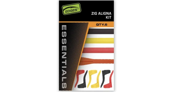 FOX - Rovnátka Edges Essentrials Zig Aligna Kit (6x Rovnátka, navliekač a 3x penový valček)
