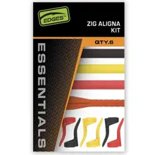FOX - Rovnátka Edges Essentrials Zig Aligna Kit XL 10 mm (6x Rovnátka, navliekač a 3x penový valček)