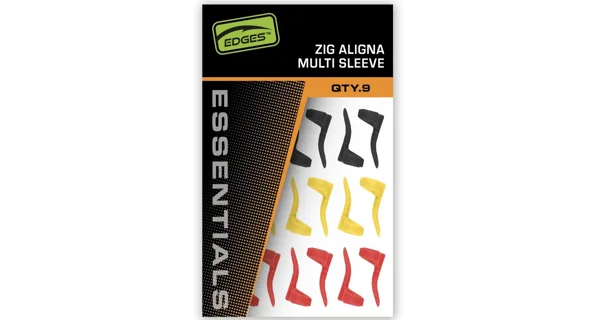 FOX - Rovnátka Edges Essentrials Zig Aligna Multi Sleeve Kit (3 žltá, 3 červená a 3 čierna)