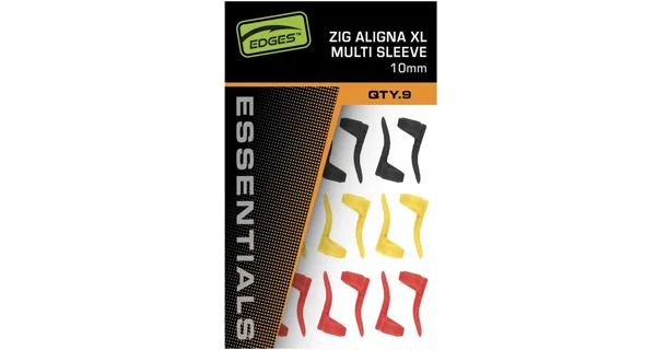 FOX - Rovnátka Edges Essentrials Zig Aligna XL Multi Sleeve Kit (3 žltá, 3 červená a 3 čierna)