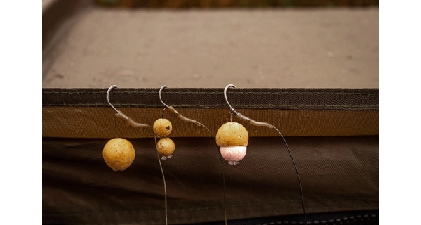 FOX - Rovnátka Edges Line Alignas Long Trans Khaki veľkosť háčika 7-10 10 ks