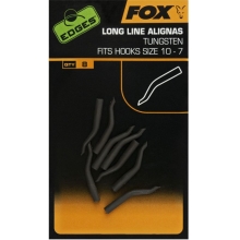 FOX - Rovnátka Edges Tungsten Line Alignas Long veľ. háčika 10-7 8 ks