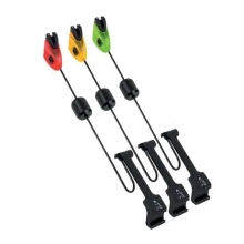 FOX - Set swingerov Black MK3 Swinger 3 Rod - červená, oranžová, zelená