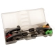 FOX - Set swingerov Black MK3 Swinger 3 Rod - červená, oranžová, zelená