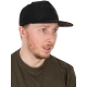 FOX - Šiltovka Black/Camo Flat Peak Snapback Hat