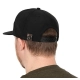 FOX - Šiltovka Black/Camo Flat Peak Snapback Hat