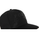 FOX - Šiltovka Black/Camo Flat Peak Snapback Hat