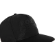 FOX - Šiltovka Black/Camo Flat Peak Snapback Hat