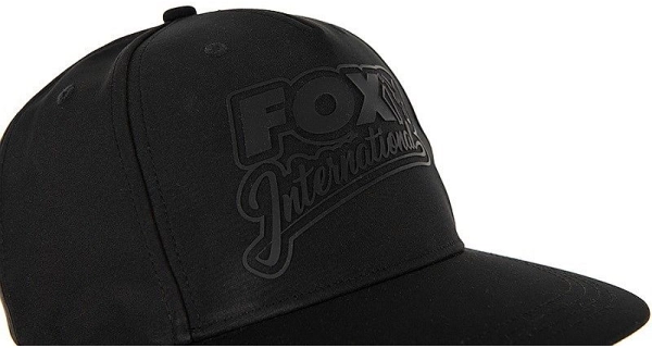 FOX - Šiltovka Black/Camo Flat Peak Snapback Hat