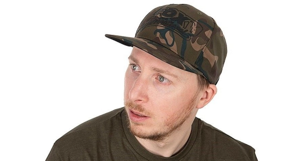 FOX - Šiltovka Camo Flat Peak Snapback Hat