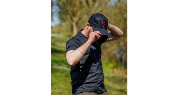 FOX - Šiltovka Collection Baseball Cap Black & Orange
