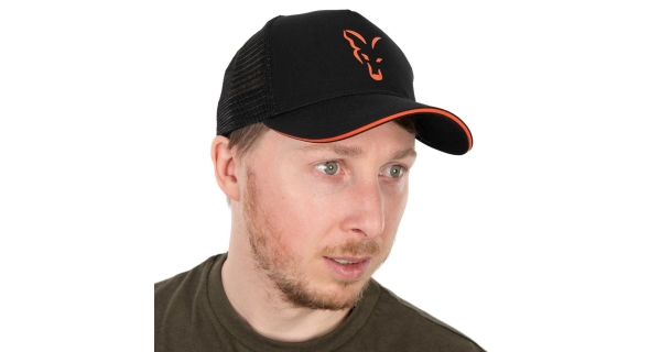 FOX - Šiltovka Collection Trucker Cap Black Orange