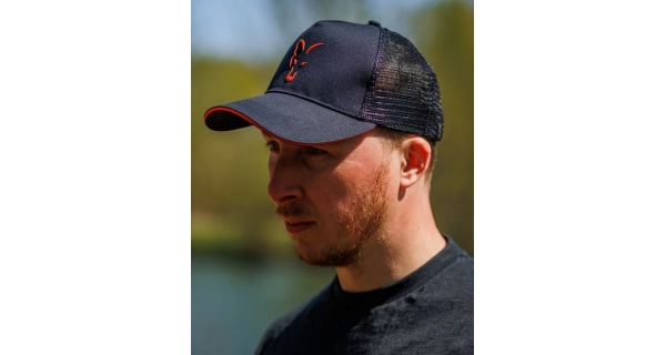 FOX - Šiltovka Collection Trucker Cap Black Orange